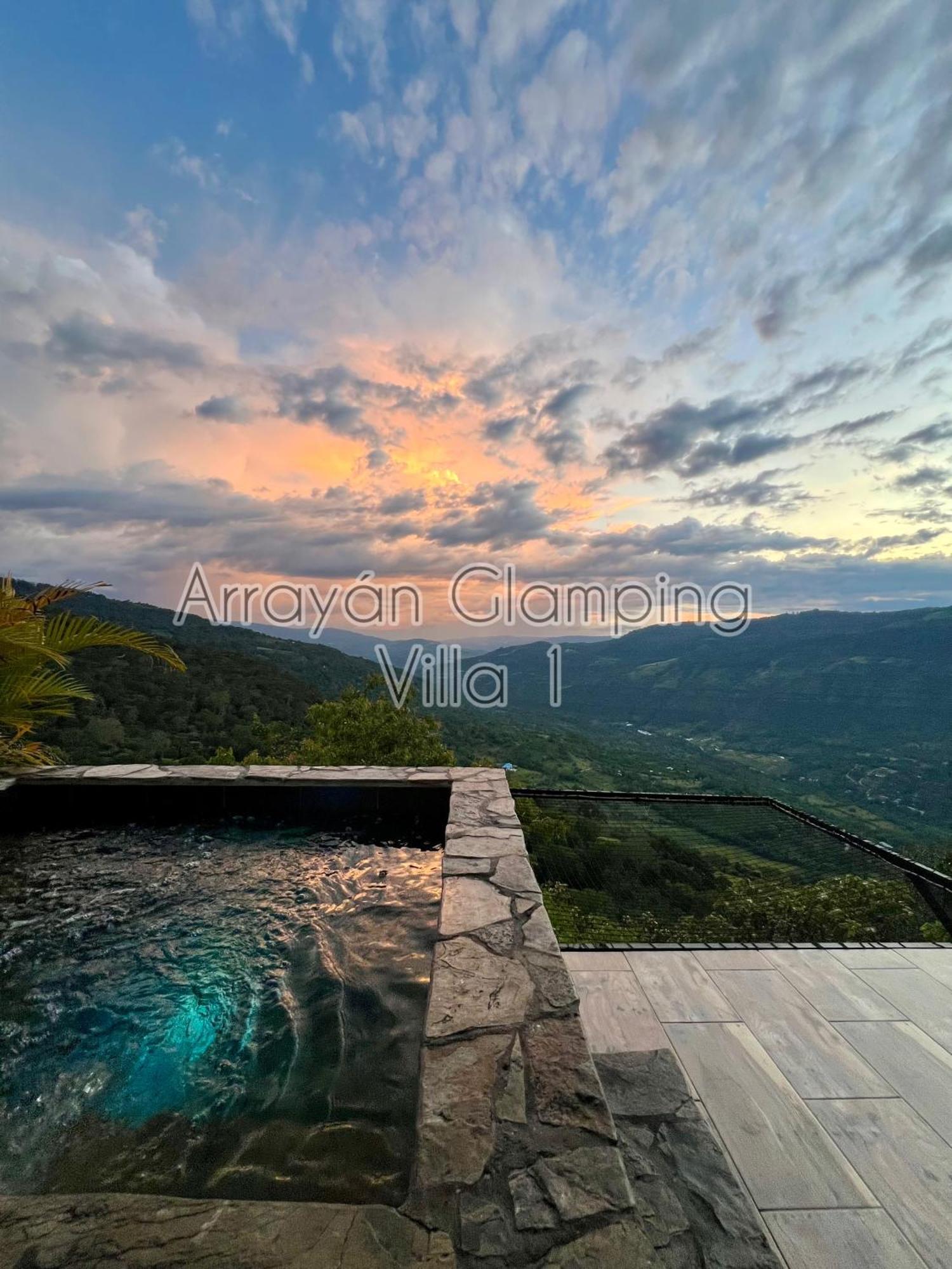 Arrayan Glamping Villa 1 サン・ヒル エクステリア 写真