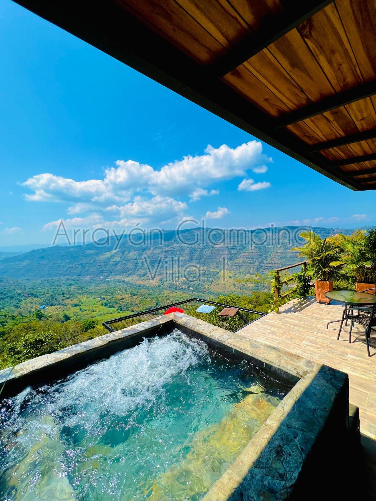 Arrayan Glamping Villa 1 サン・ヒル エクステリア 写真